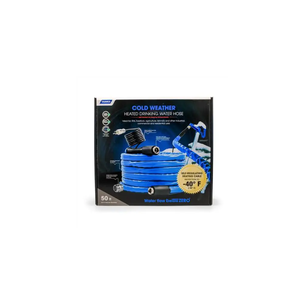 TastePURE Heated -40 50 ft Hose - 5/8" - CAM22924